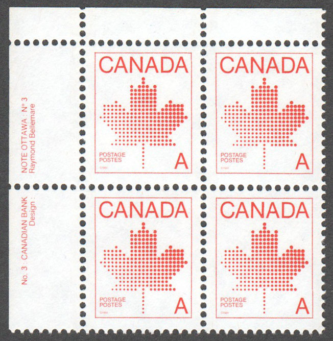 Canada Scott 907ii MNH PB UL Pl.3 - Click Image to Close